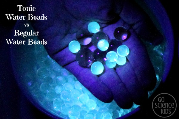 Tonic water beads vs regular water beads