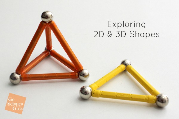 Exploring 2D and 3D Shapes with Geomag