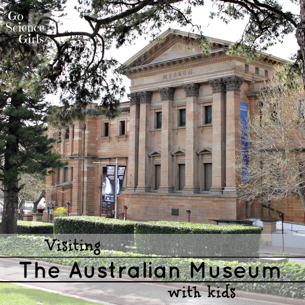 Visiting the Australian Museum with kids