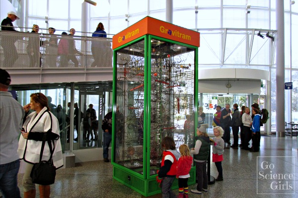 Gravitram in Questacon foyer