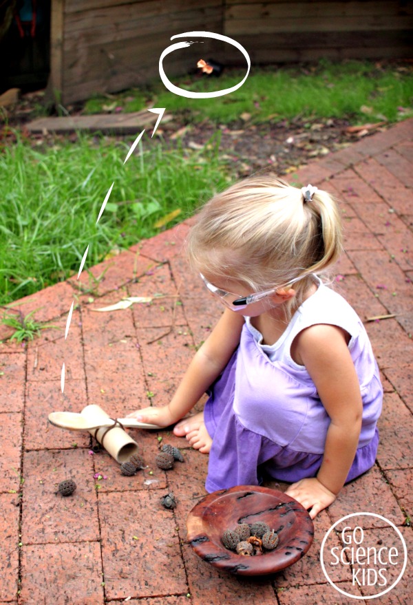 How to make a DIY catapult for preschoolers