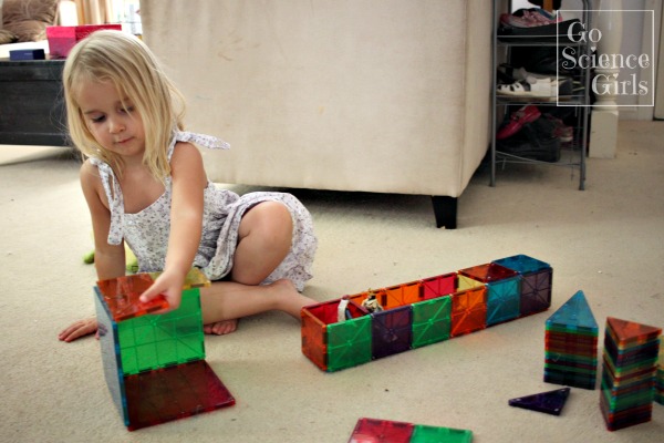 Playing with Magnatiles