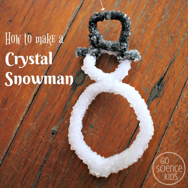 Crystal Snowman Square
