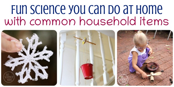 Fun science you can do at home with common household items