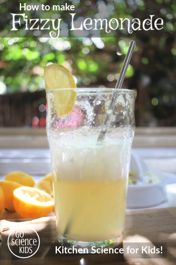 How to make fizzy lemonade - kitchen science for kids